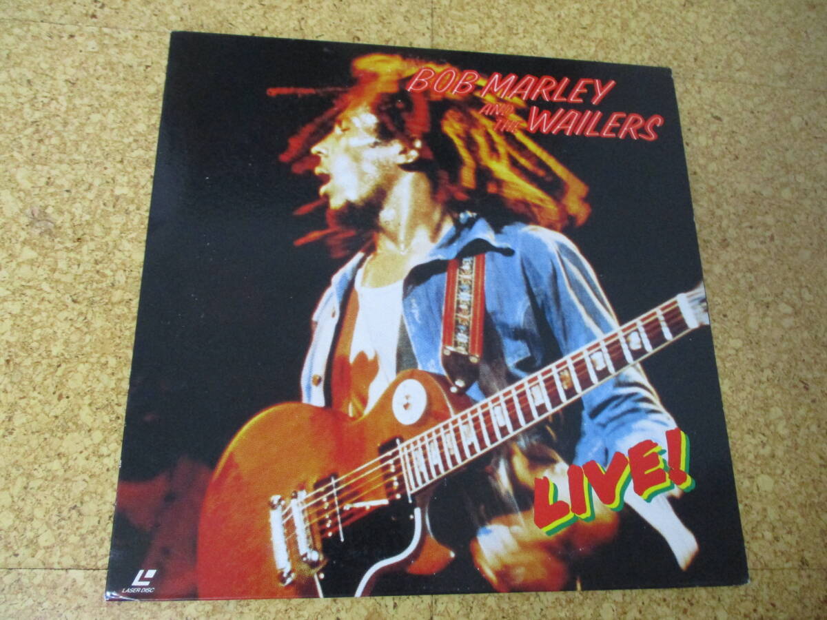 ◎Bob Marley And The Wailers ボブ・マーリィ & ザ・ウェイラーズ★Live At The Rainbow/日本レーザーディスク Laserdisc 盤☆シート拍卖