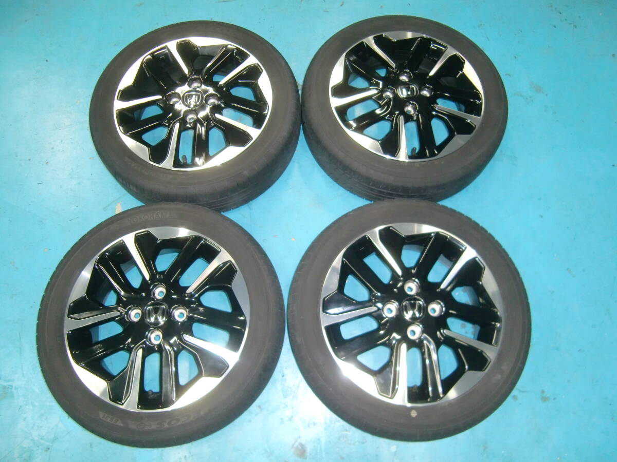 JH1 JH2 N-WGN ターボ 純正タイヤホイール4本セット 2018年製 YOKOHAMA ECOS 165/55R15 N-BOX/N-ONE/N-VAN/Nシリーズ/バモス流用!拍卖