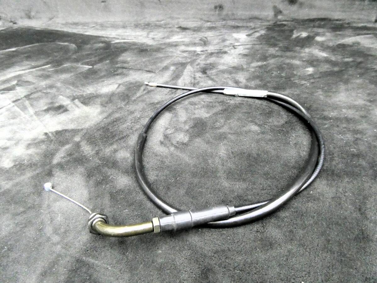 【送料無料】 エイプ アクセルワイヤー 黒/純正長 APE 50 100純正タイプ 拍卖