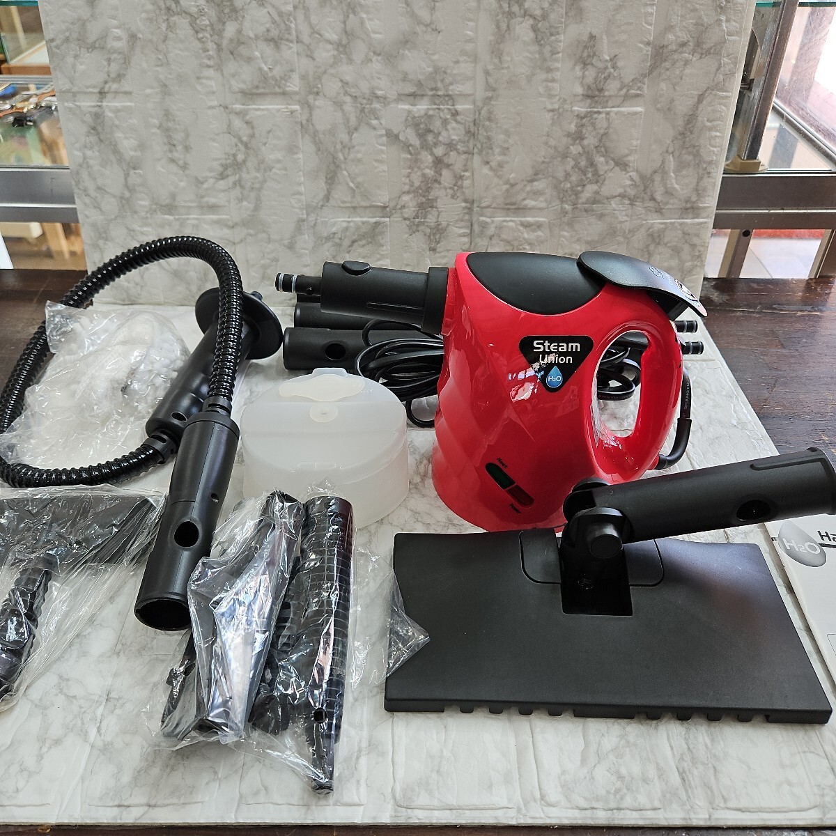 【美品】 H2O スチームクリーナー スチームユニオン クリーナー 家電 掃除用品 コレクション拍卖