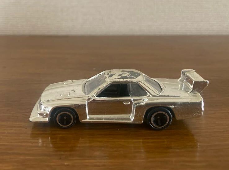 Tomita トミカ トミー 日産スカイライン シルエット フォーミュラ ミニカー SKYLINE 銀メッキ No.65 S=1/68 箱無し 日本製拍卖