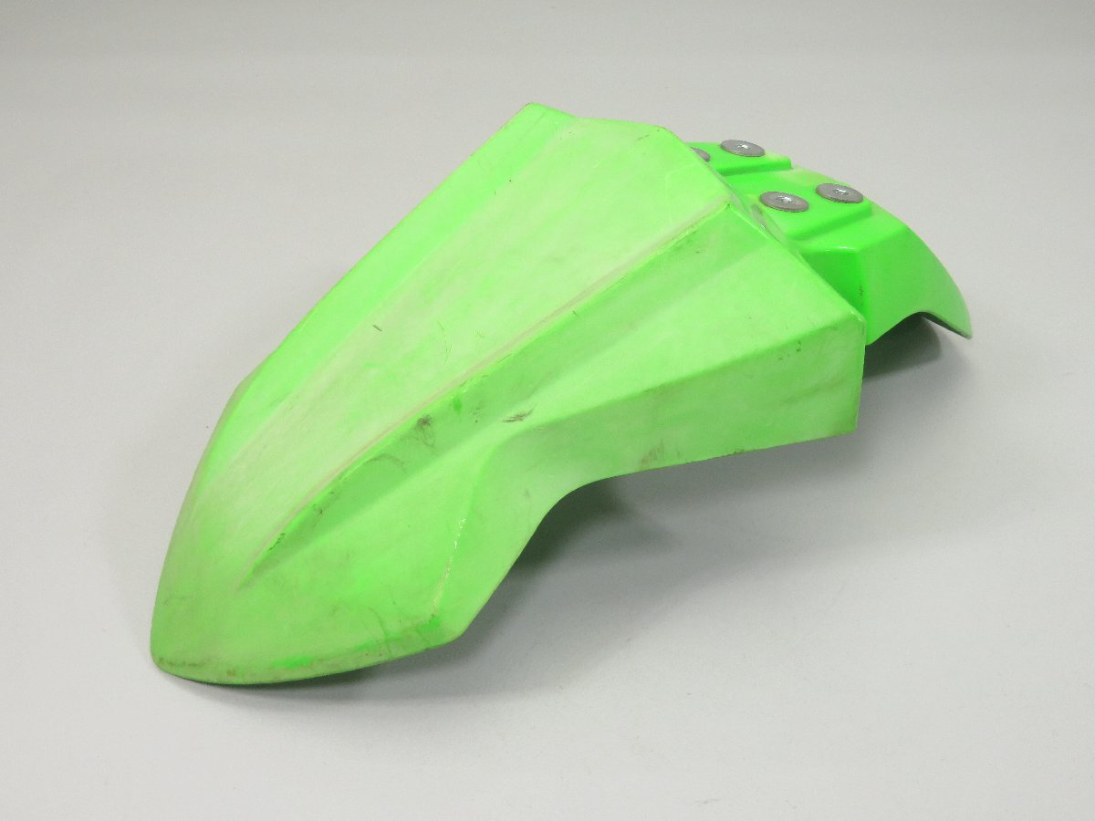 ◇KSR110/KL110D 純正 外装 フロントフェンダー 緑/グリーン 検 ノーマル カスタム 3 KL110D KL110C PRO/プロ拍卖