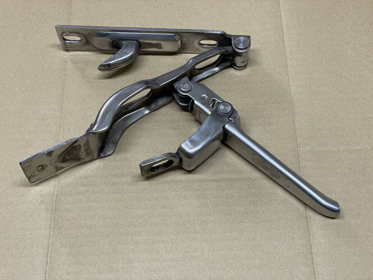 エビカン★ウイング用★ステンレス製★1点★バネカン★エビ金ハンドル★即決★デコトラ★ウス121K拍卖