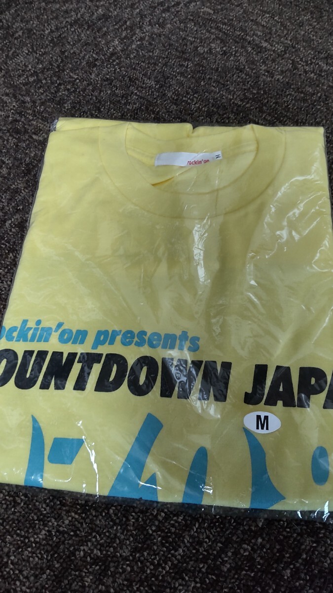 countdownjapan Tシャツ サイズM新品 未使用 カウントダウンジャパン ロッキン 0708 激レア ヴィンテージ フェス拍卖