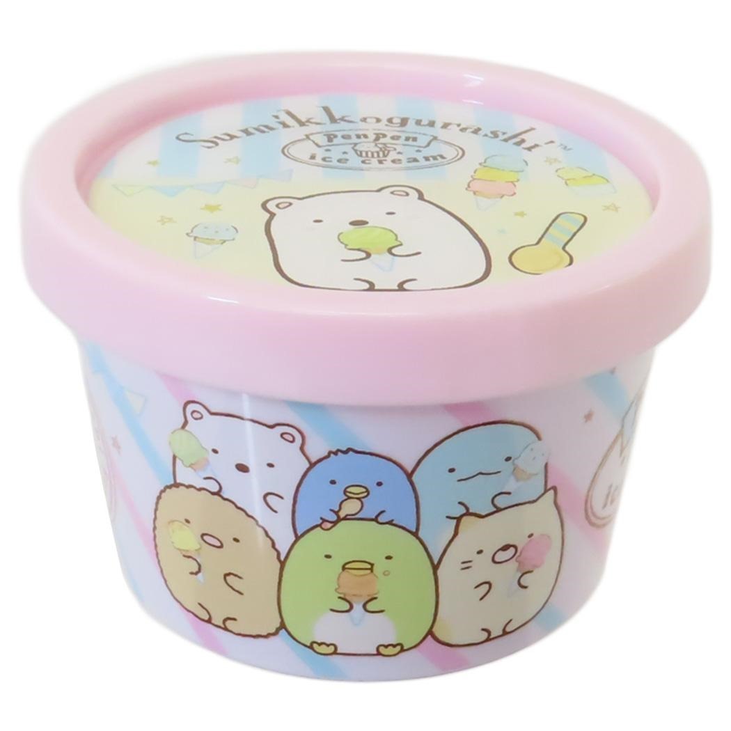 すみっコぐらし サンエックス キャラクター アクセサリー収納 カップアイス型小物入れ ピンク ケイカンパニー拍卖