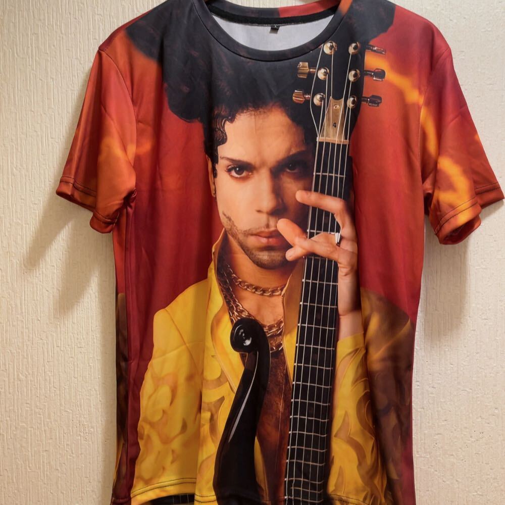 新品★ブラウン★Prince ★プリンス★Tシャツ★LバンドTシャツ 拍卖
