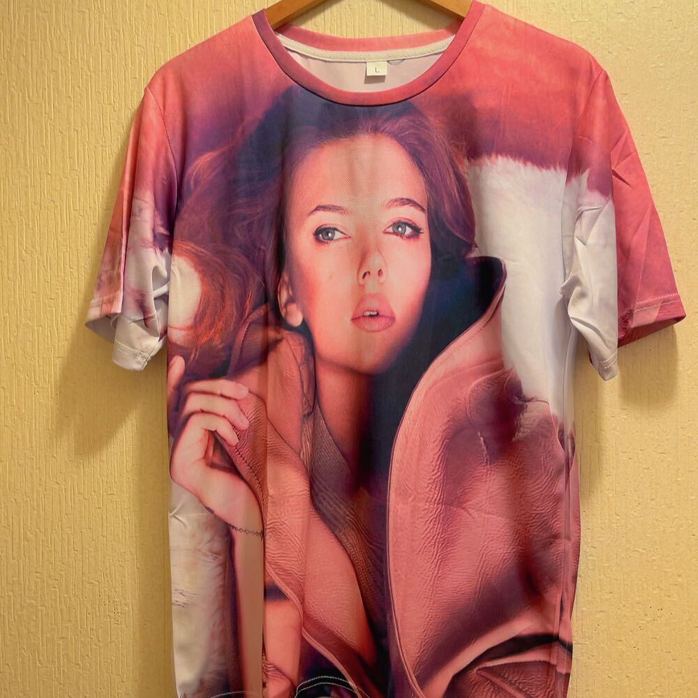 新品★スカーレットヨハンソン★セクシーTシャツ★ユニセックス★L映画 半袖 Tシャツ 拍卖
