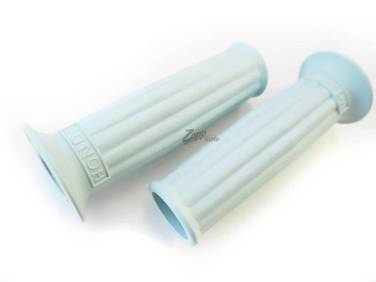 ◆◇新品 リプロ◇◆JC125 純正タイプ ハンドルグリップセット水色 HONDA ホンダ拍卖