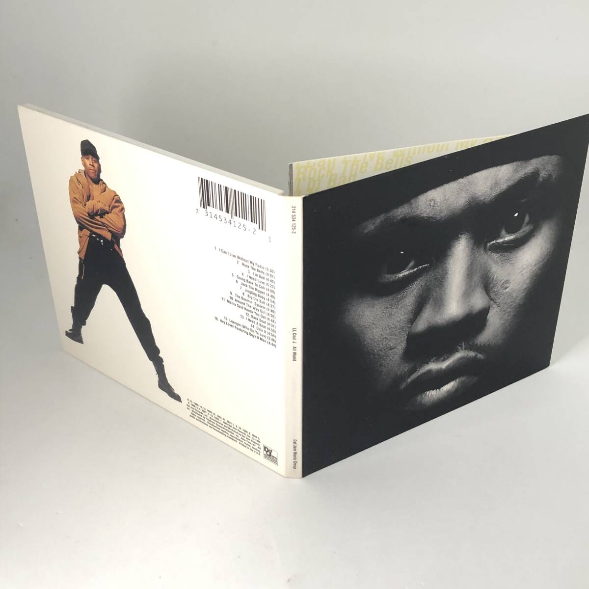 US盤 中古CD LL Cool J All World グレイテスト・ヒッツ 初回盤ディジパック仕様 個人所有 *拍卖