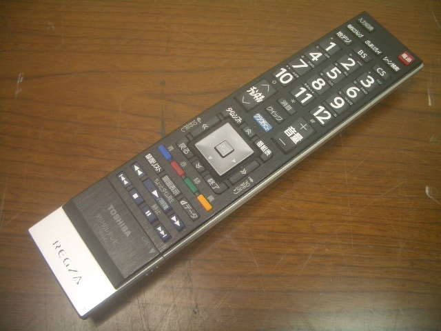 ◆東芝/TOSHIBA テレビ用リモコン CT-90442 USED品 拍卖