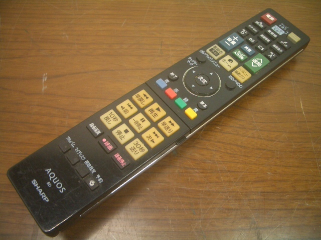 ◆シャープ/SHARP BD用リモコン GA908PA USED品 拍卖