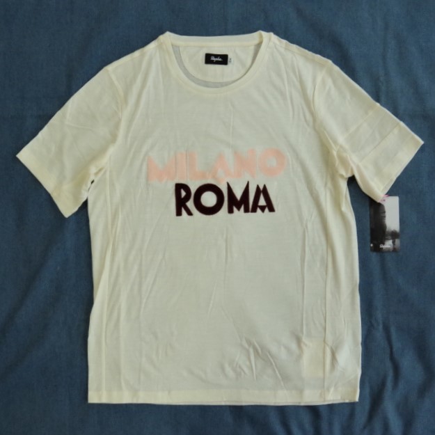 ★レア! 新品! 送料無料! 参11,000円★Rapha MILANO-ROMA EMBROIDERED MERINO T-SHIRT M ラファ ミラノ-ローマ メリノウール Tシャツ拍卖