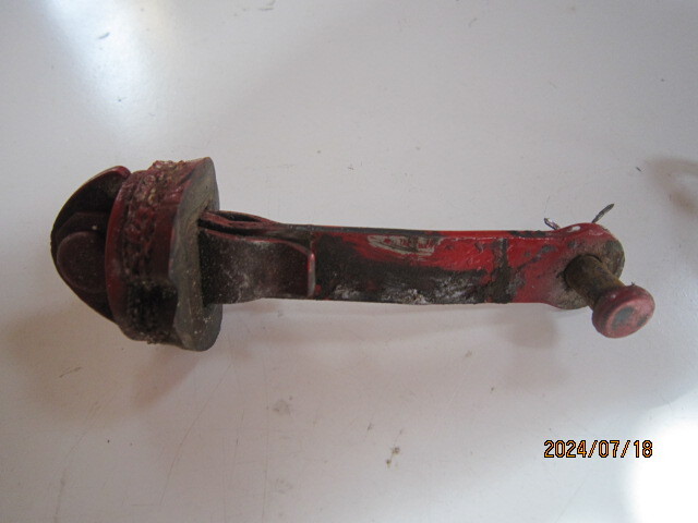 674. .XN12A ローバーミニ98年式純正 ドアストッパー左側 中古品拍卖