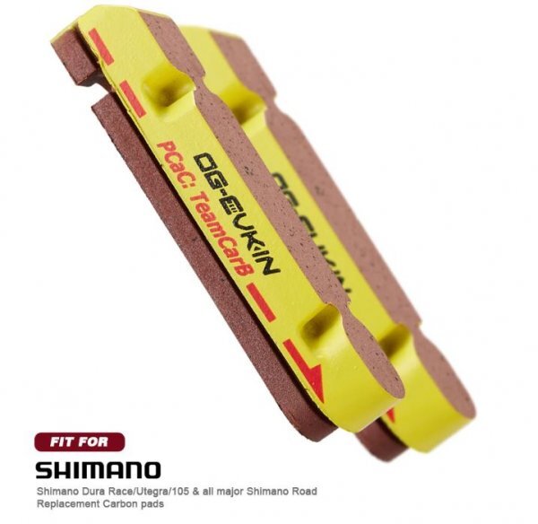 OG-EVKIN-02 カーボンブレーキパッド Shimano, ブレーキパッド ブレーキシュー カーボンリム BR-7800系用拍卖