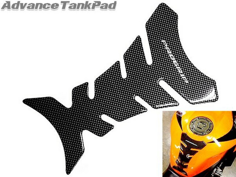 バイク用 タンクパッド【 カーボンルック /Aタイプ】 二輪車 ガソリンタンクパッド 傷防止 ドレスアップ ステッカー レーシングチーム拍卖