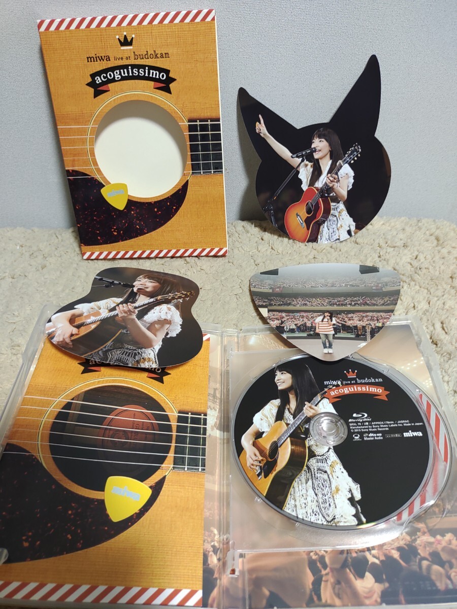 CD+Blu-ray★miwa Live at 武道館-acoguissimo-★女性歌手初★演奏曲フル収録★貴重特典映像収録★デビュー5周年記念ライブ拍卖
