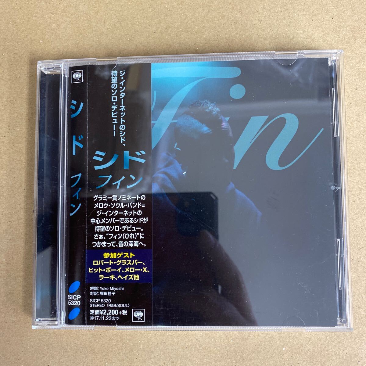 CD ★ 中古 『 Fin 』中古 Syd拍卖