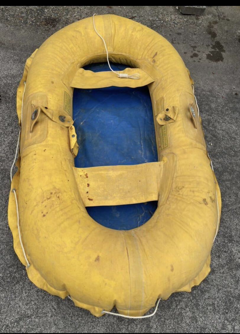 【送料無料】 釣り用 ゴムボート 釣りボート 釣船 中古品拍卖