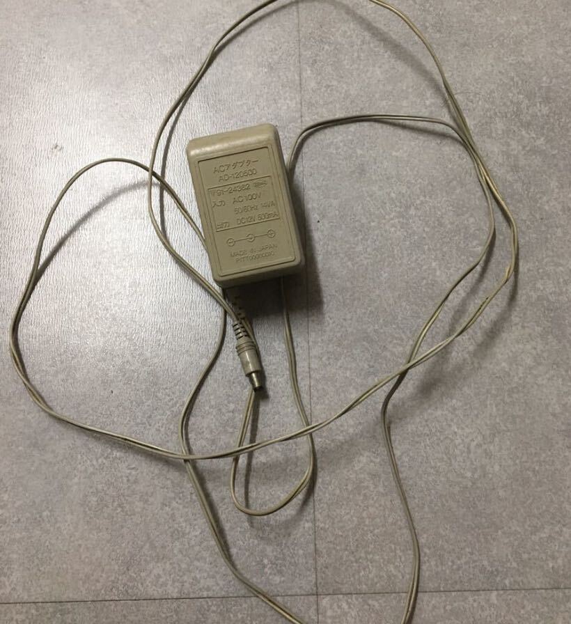 【送料無料】ZEBRA【ACアダプタ☆AD-120500☆DC12V 500mA ACアダプター 作動確認済み拍卖