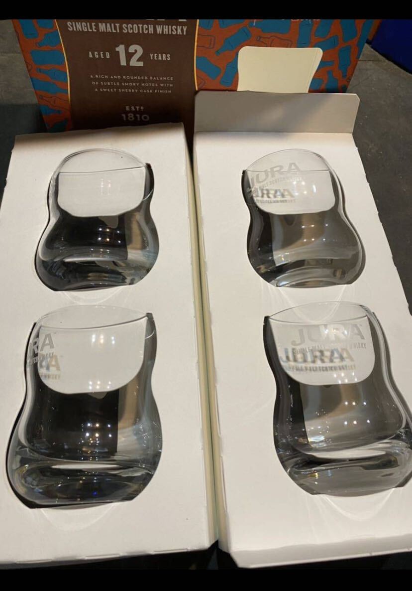 「【送料無料】JURAオリジナルグラス4個セット ジュラ 非売品 レア 未使用」拍卖