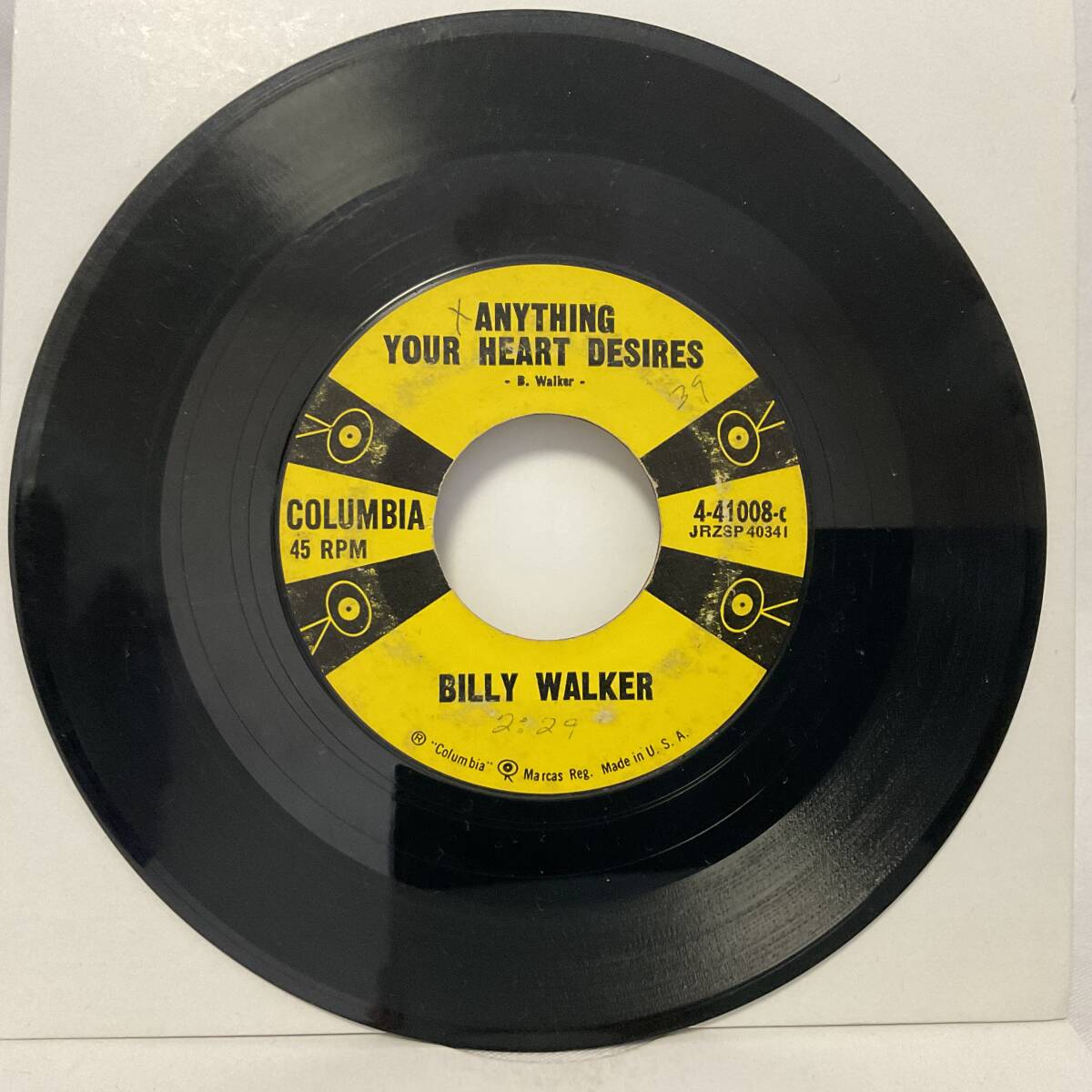 【EP 7インチレコード】Billy Walker 50s60s 視聴 R&R R&B Rockabilly Doo-wop British Invasion Jazz Blues Country Soul拍卖