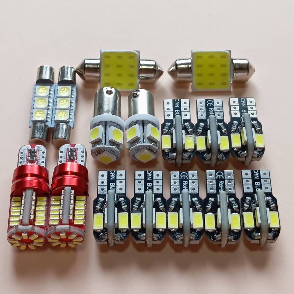 ランドクルーザープラド 120系 超爆光 T10 LED ルームランプ バックランプ ポジション球 16点セット ホワイト トヨタ /57/8/b9/t31/f3拍卖