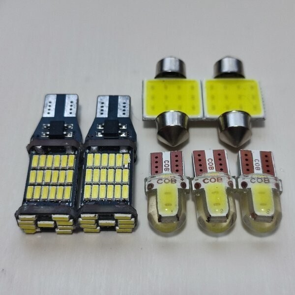 CBZK CBZL クロスビー 超爆光! T10 LED ルームランプ ポジション 7個セット ホワイト スズキ /45/c2/t31拍卖