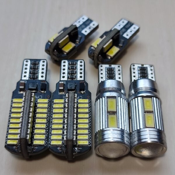 K13改 マーチ NISMO S 超爆光! T10 LED ルームランプ バックランプ ポジション球 ナンバー灯 6個セット ホワイト 日産 /72/10/8拍卖