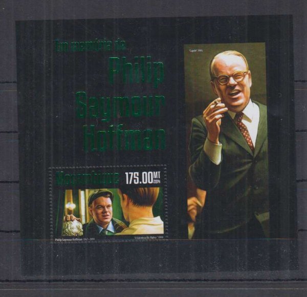 モザンビーク切手『フィリップ・ホフマン』拍卖