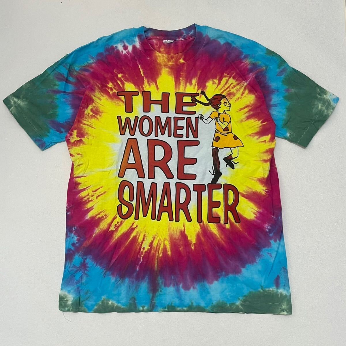 h274 90 年代 ビンテージ アメリカ 製 タイダイ ツアー Tシャツ XL アリス リサ シンプソン ルーシー vintage usa 90s shirt 半袖拍卖