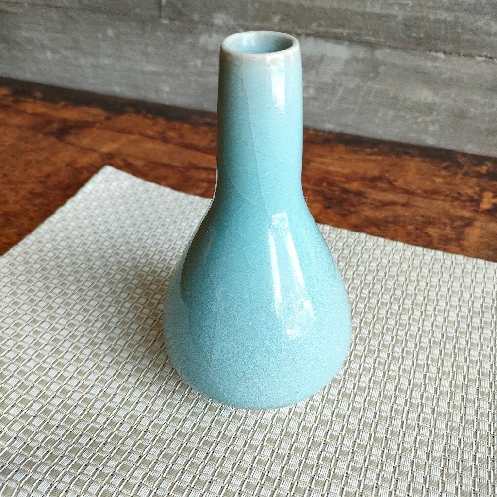 銘入り【潯】一輪挿し 花器 フラワーベース 花瓶 インテリア小物 現状品 詳細不明 直接引取り歓迎(横浜市) digjunkmarket拍卖