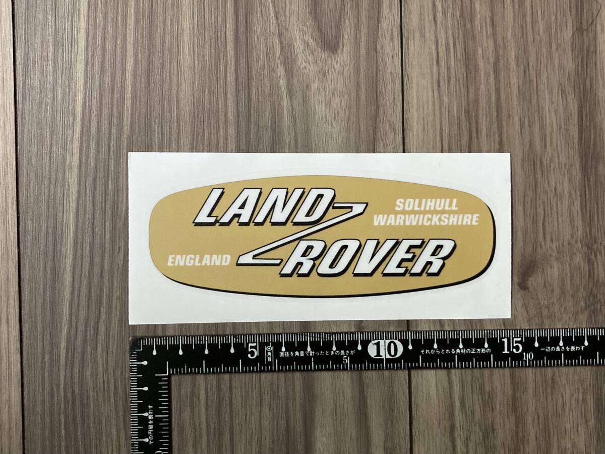 送料無料 Land Rover ランドローバー ステッカー 140mm × 55mm拍卖