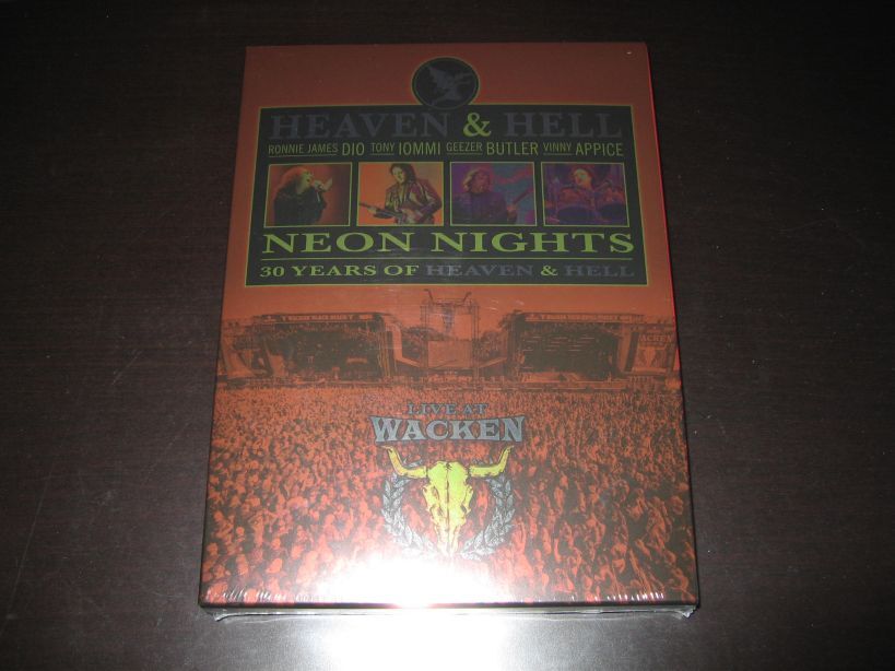 即決、希少!「ヘヴン・アンド・ヘル、限定商品DVD+SHM-CD、未開封!」拍卖