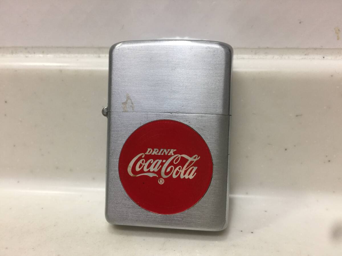 激レア Zippo ジッポー Coca Cola コカ・コーラ 赤丸 DRINK 1937年製~1950年製 未使用 PAT.2032695 T78 KJ1拍卖