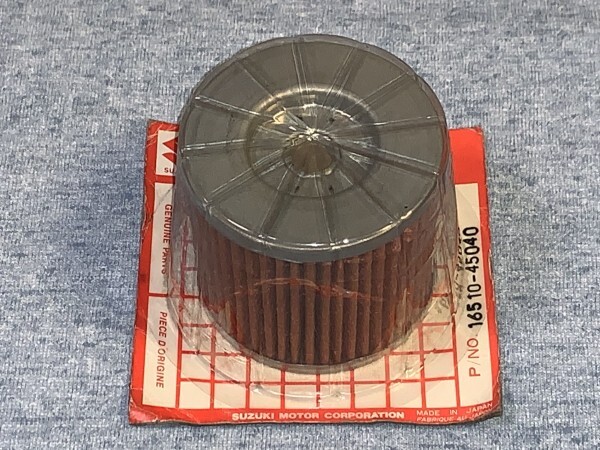 SUZUKI(スズキ) 純正 オイルフィルター 16510-45040 新品 GSX1100Sカタナ GS750E GSX400インパルス バンディット400 GS400E 等拍卖