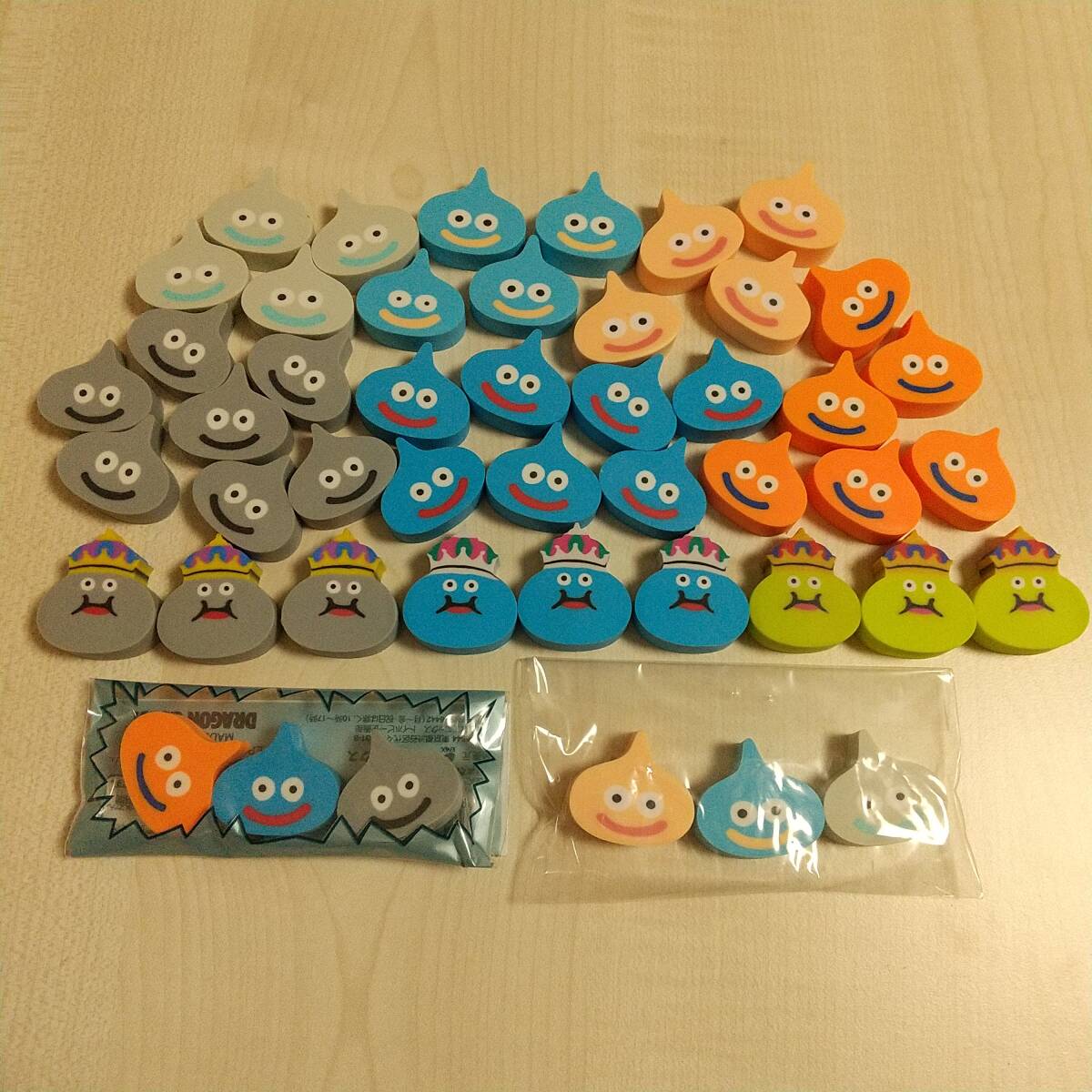 ドラゴンクエスト スライム 消しゴム 47個セット キングスライム 拍卖