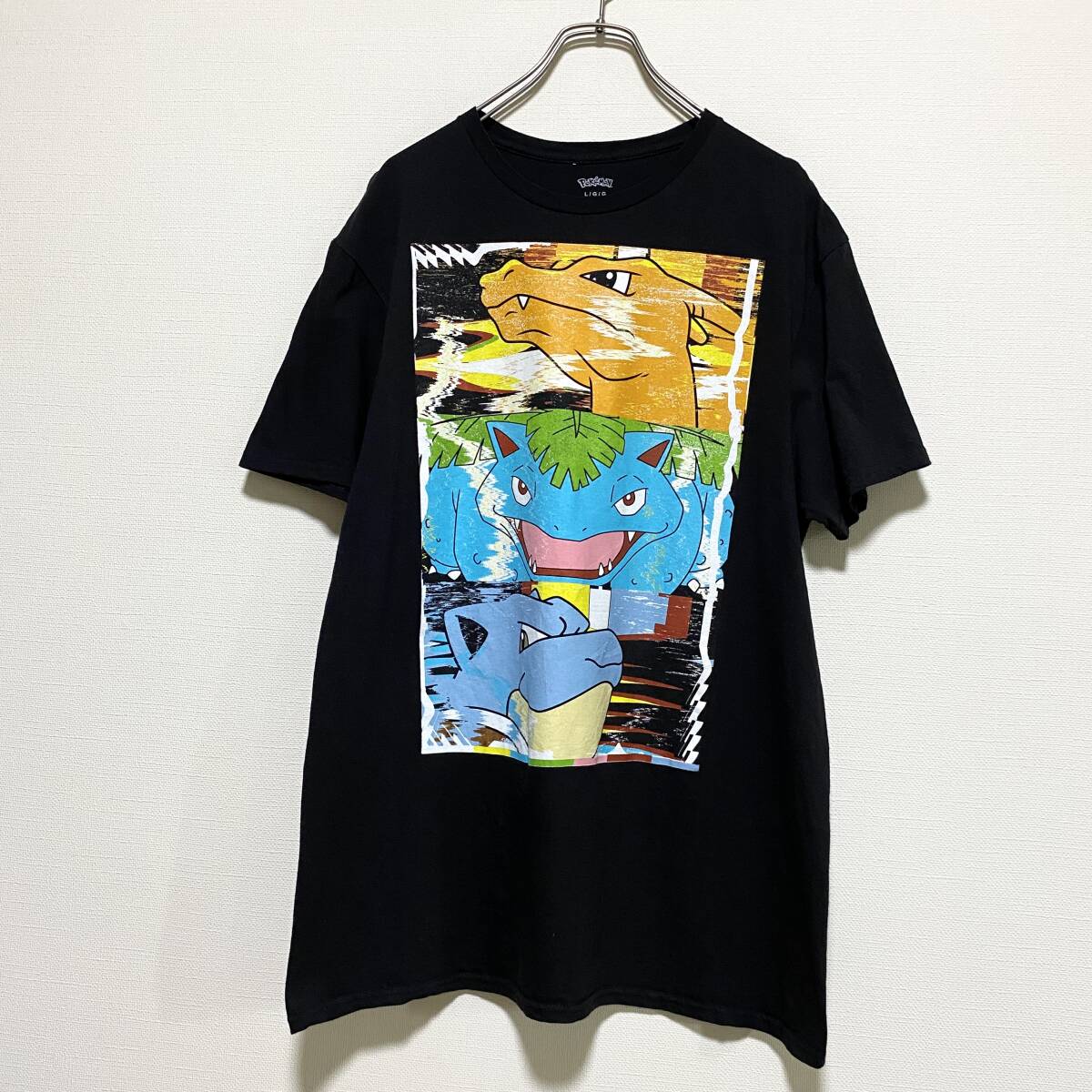 アメリカ古着 ポケモン 御三家 リザードン カメックス フシギバナ POKEMON US古着 Lサイズ 【I705】拍卖