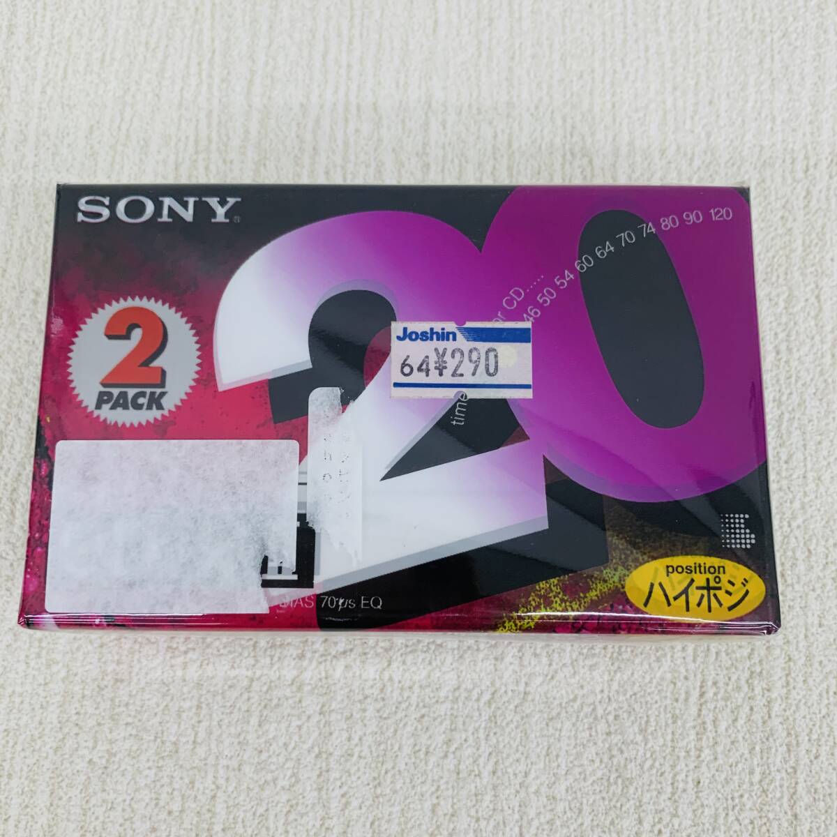 カセットテープ CDixⅡ 20 SONY 2点セット ※2400010343537拍卖