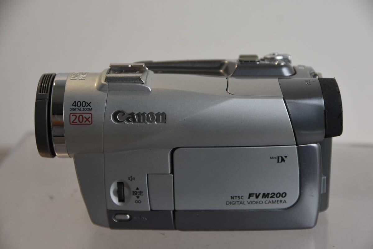 デジタルビデオカメラ Canon キャノン FV M200 240623W56拍卖