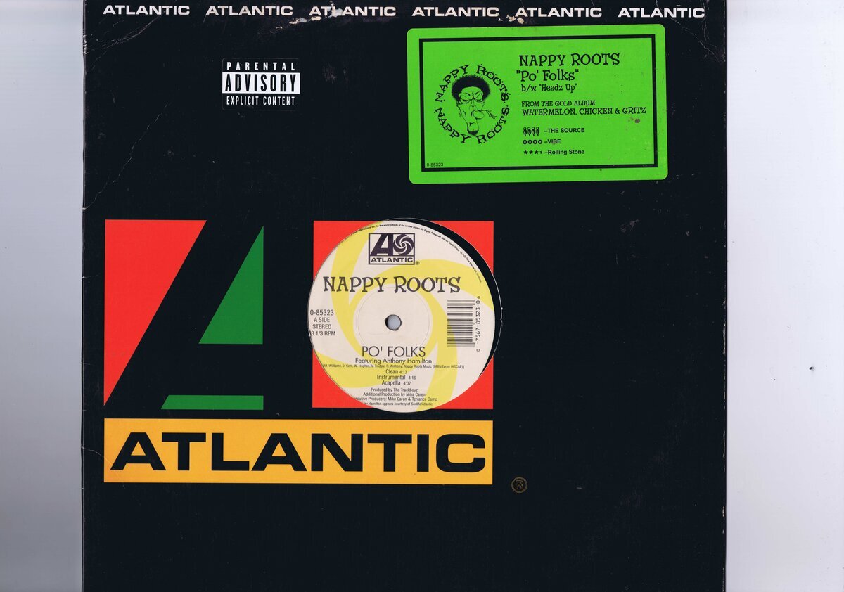 盤質良好 US盤 12inch Nappy Roots / Po' Folks 0-85323拍卖
