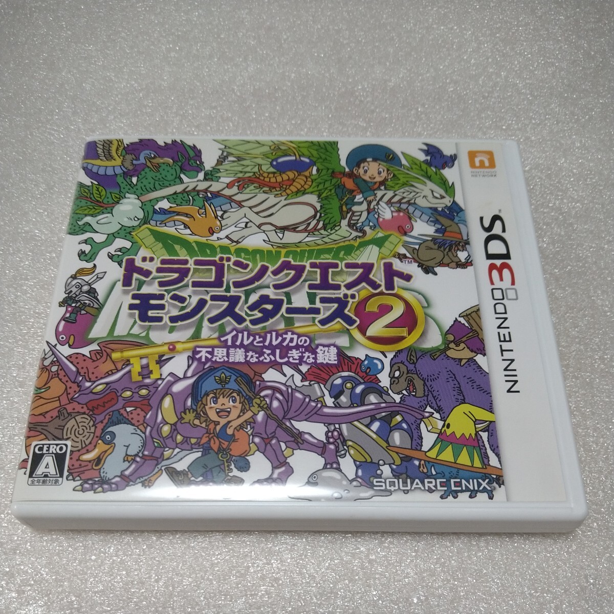 【3DSソフト】/ ドラゴンクエストモンスターズ2 イルとルカの不思議なふしぎな鍵 管理No2-070拍卖