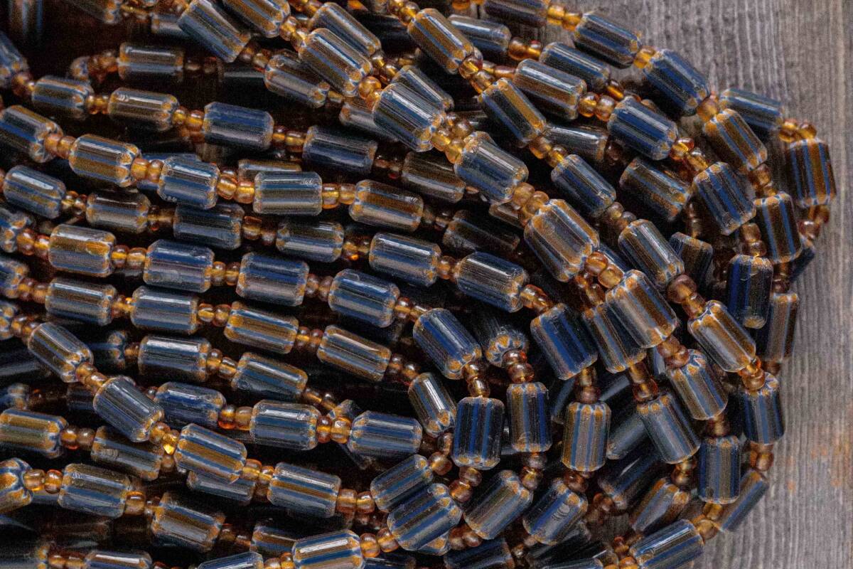 *Chevron tube type beads拍卖