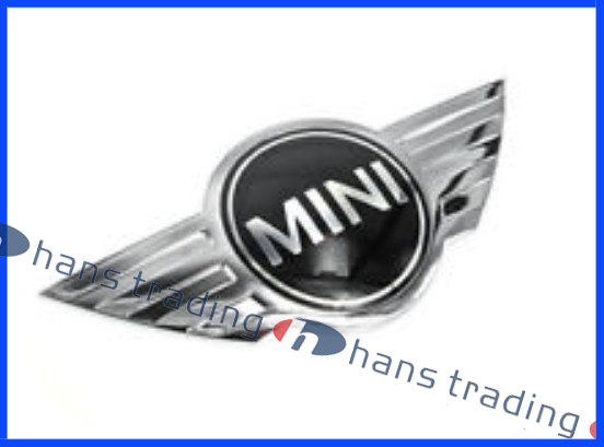 BMW MINI 純正品 ミニクーパー R56 R57 R55 R58 R59 ボンネットエンブレム フロントエンブレム Fエンブレム 51142754973拍卖
