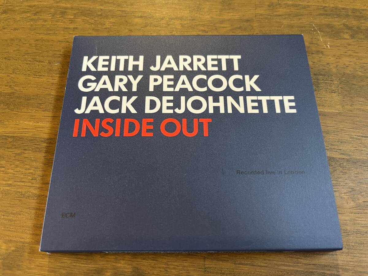 Kieth Jarrett Trio『Inside Out』(CD) Gary Peacock Jack DeJohnette ECM拍卖