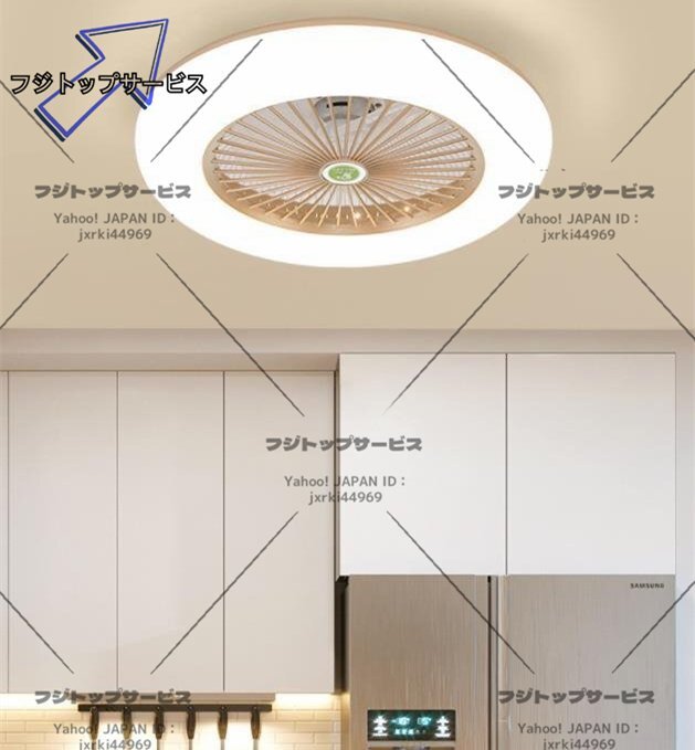 LEDの天井ファンライトの光 3 LEDライトカラー 3スピードウィンドシャンデリア天井ファンのライトペンダントライト/寝室拍卖
