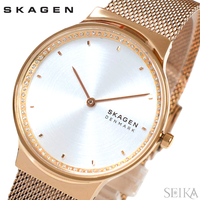 新品 スカーゲン 時計 SKAGEN SKW3020 レディース 腕時計 スリム 薄型 シンプル (YA)拍卖