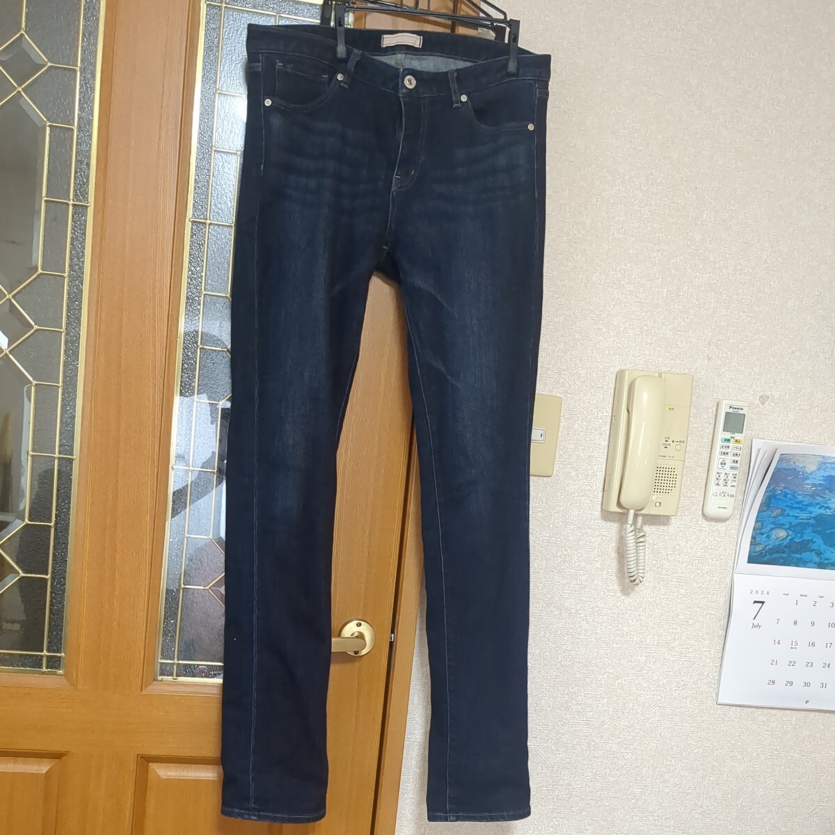 ジーンズ  超ストレッチ スキニー ユニクロ 11号 トール モデル拍卖