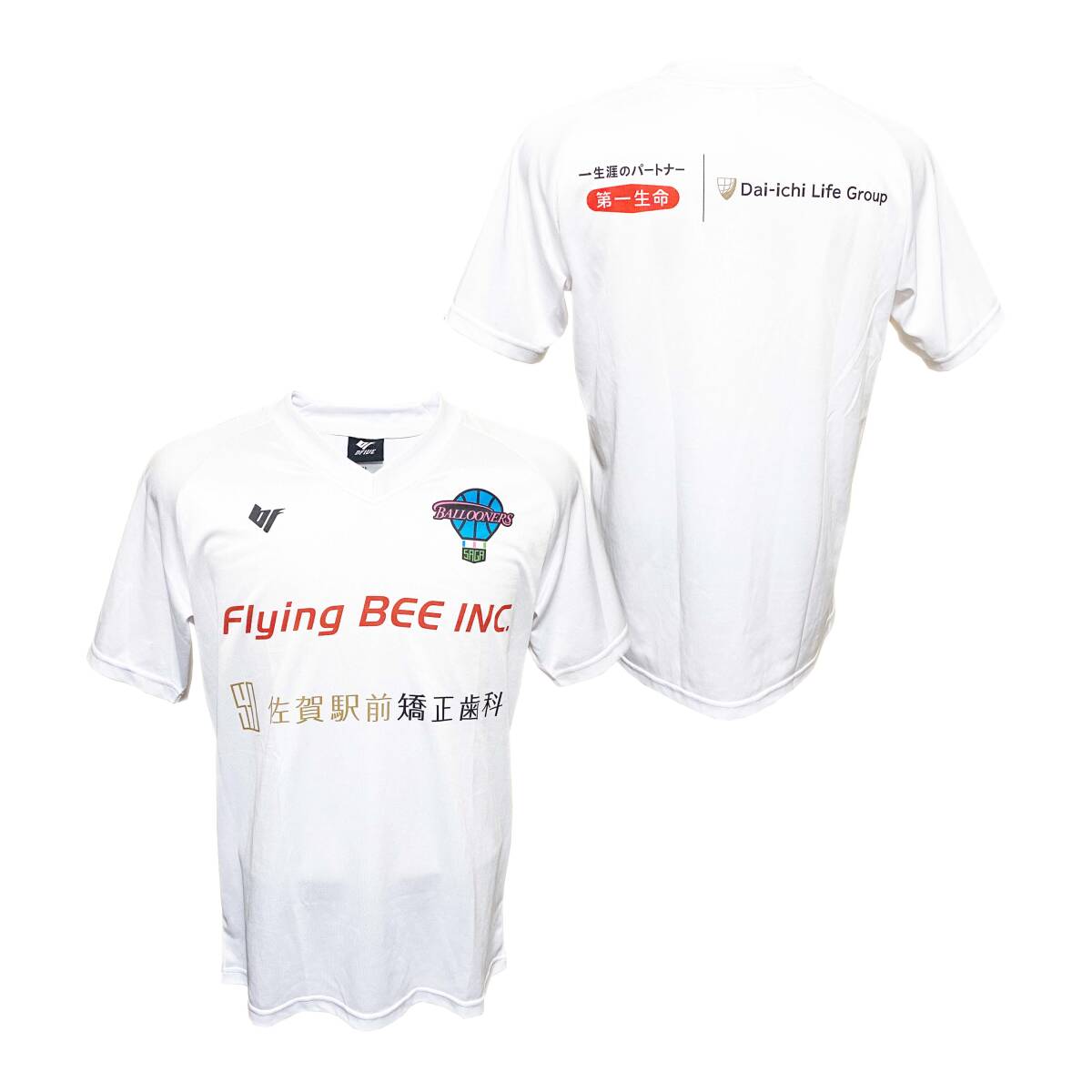 ■中古■BFIVE■佐賀バルーナーズ Tシャツ■半袖■Mサイズ■B.LEAGUE B1リーグ拍卖