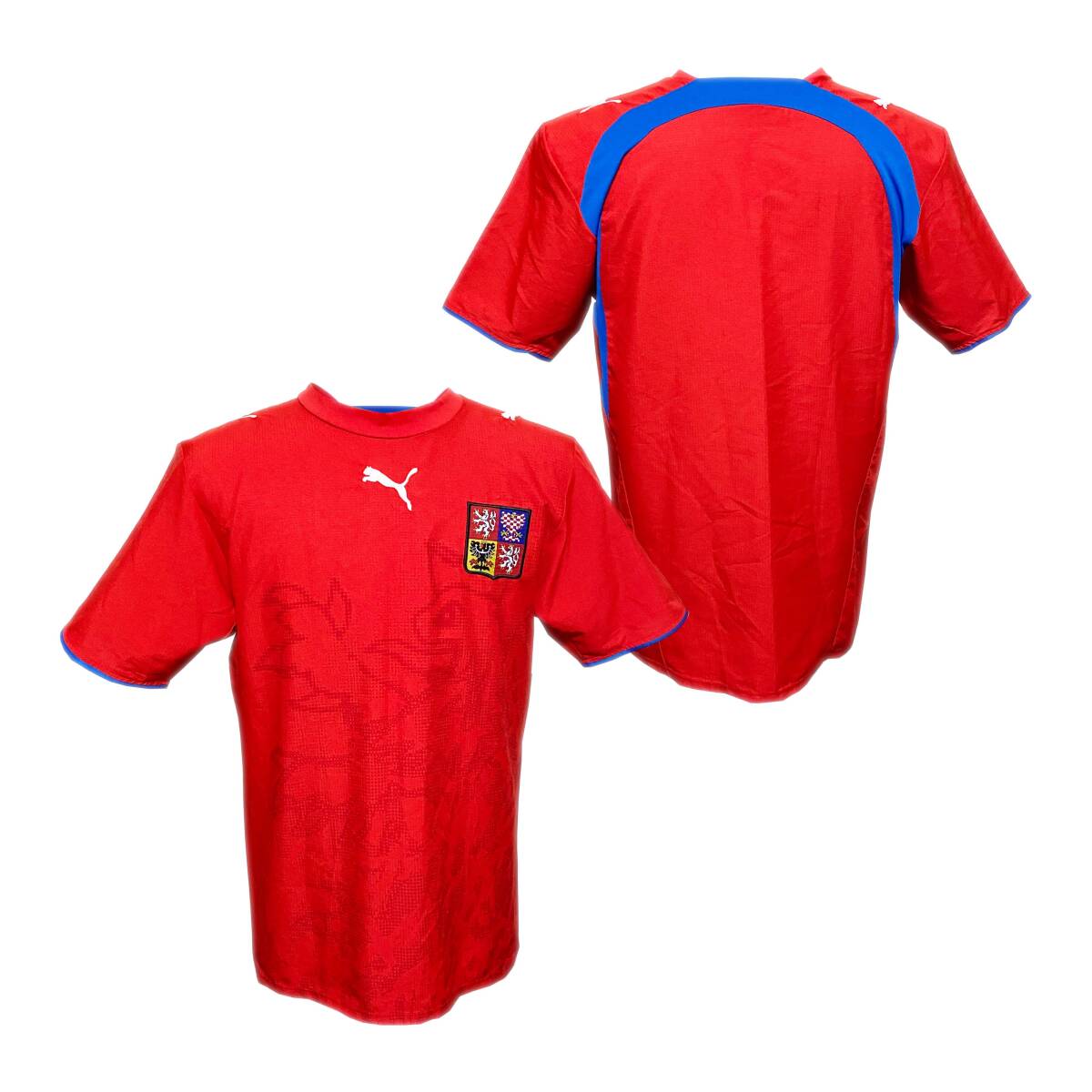 ■中古■プーマ■チェコ代表 2006 ホーム レプリカユニフォーム■半袖■インポートSサイズ拍卖