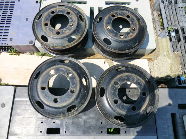 TOPY TK 16×5½J 116.5-8TC 192(?)/5H ハブ径146《スチール》4個組 管理SK67-SH5096拍卖